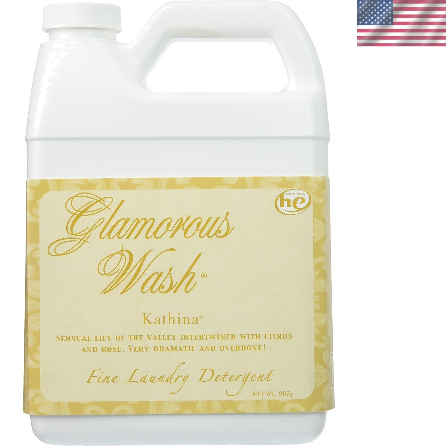 Tyler Glamour Wash Laundry Detergent 32 Oz Kathina – Luxurious Fragrance