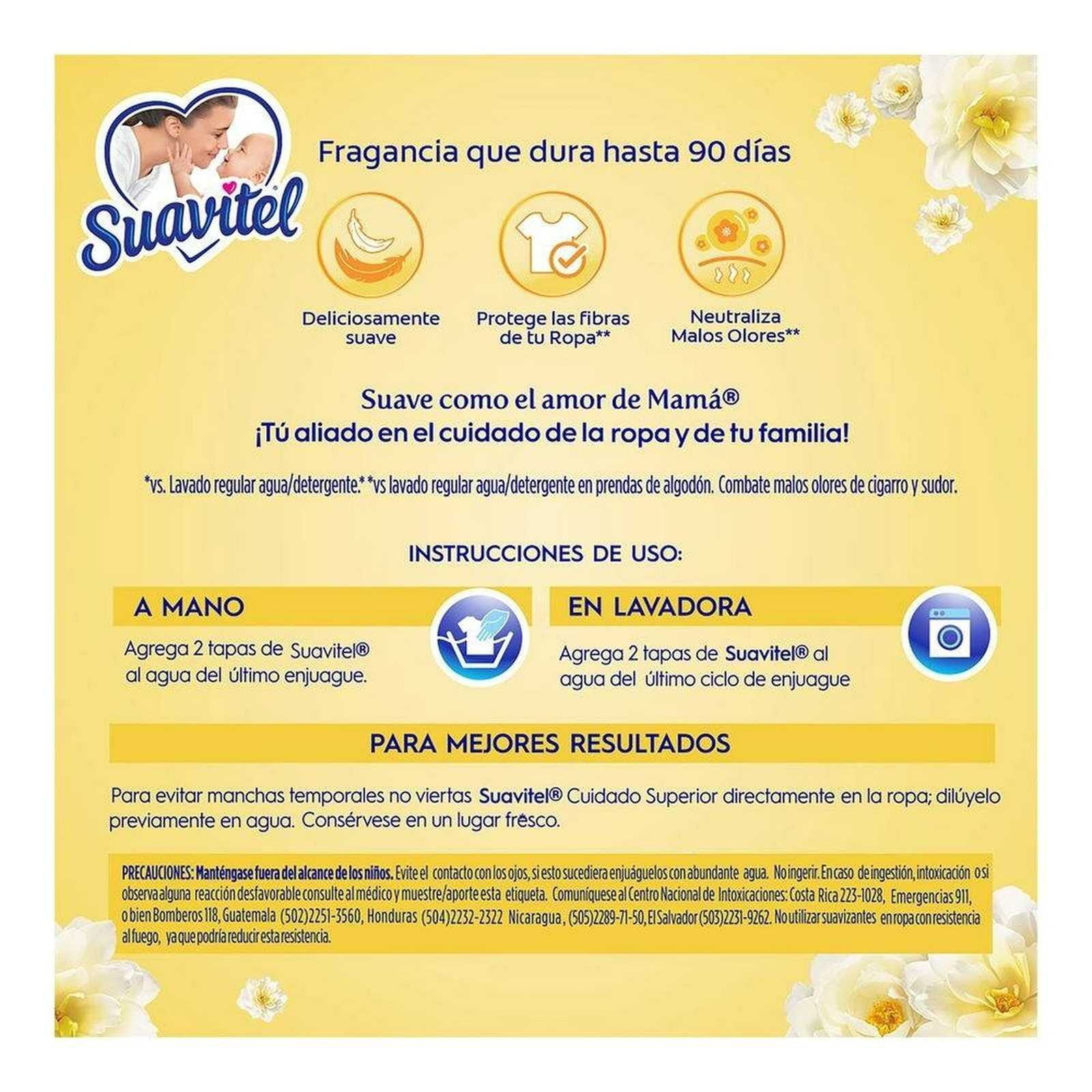 Suavitel – Cuidado Superior Fresco de Sol, 850 ml (Pack of 6)