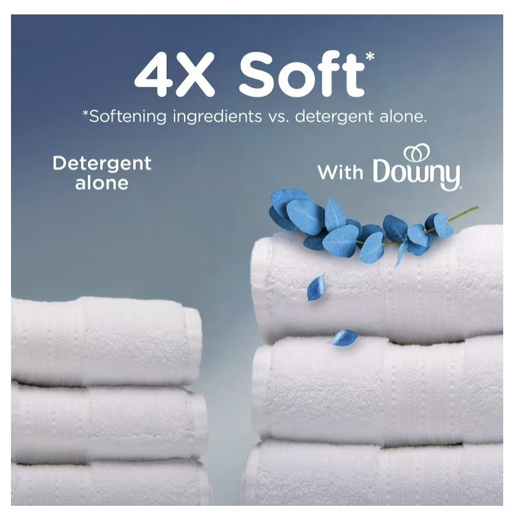 [SALE] Downy Ultra Soft Liquid Fabric Softener Balance 93 fl oz 138 Loads 3 Pack