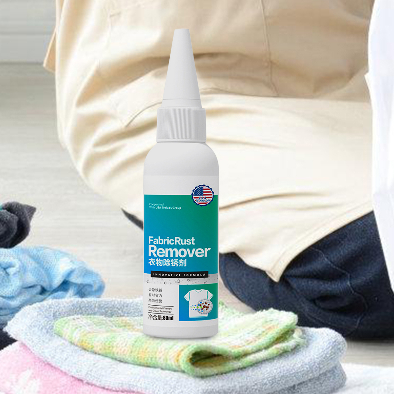 Fabric Rust Cleaner Professional Multifunctional Stains Remover Cleaning Liquid