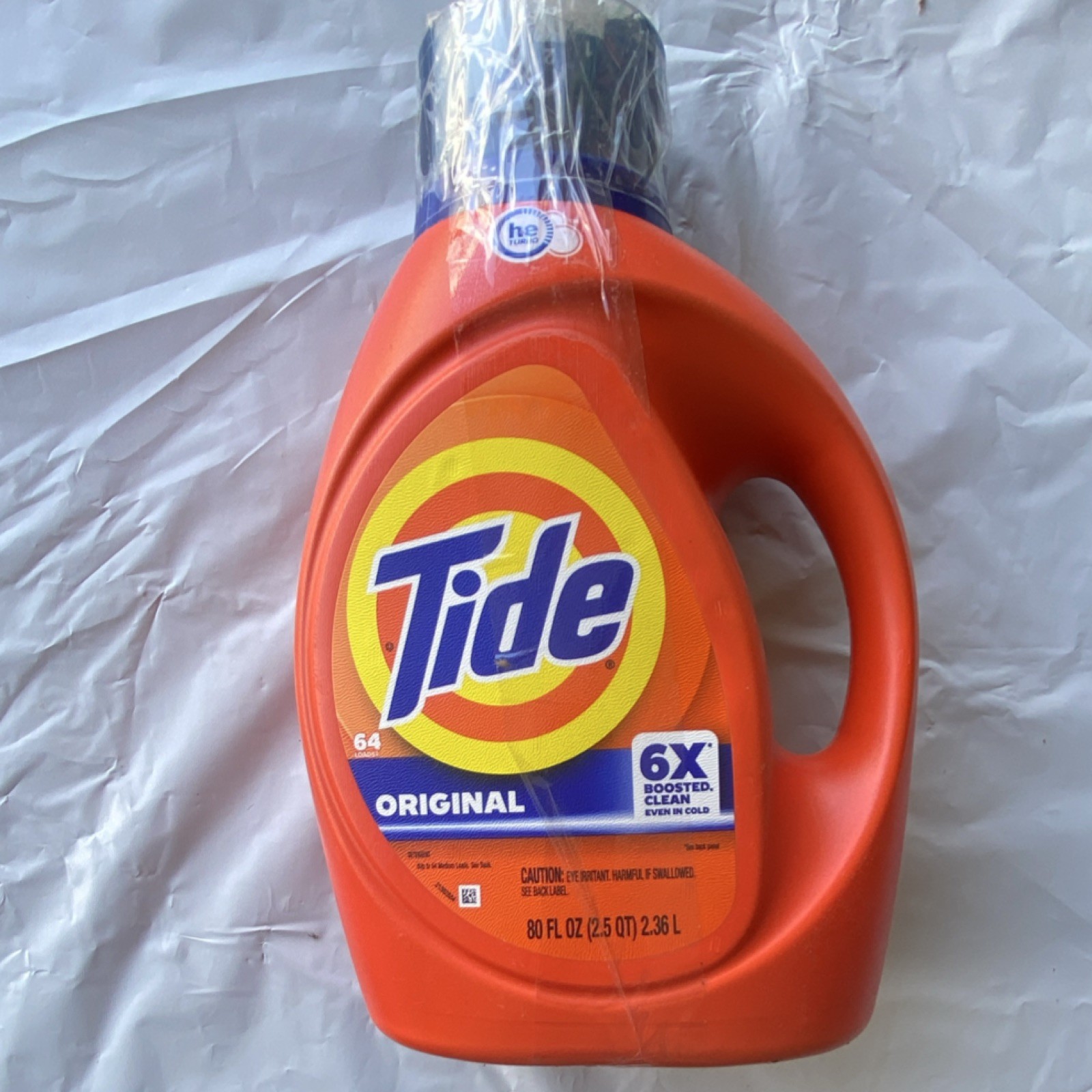 Tide Original Liquid Laundry Detergent Original Scent 80 fl oz With Handle