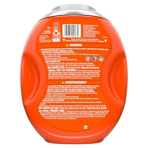 Tide Hygienic Clean Power PODS Laundry Detergent 45 Count (Pack of 1), rust
