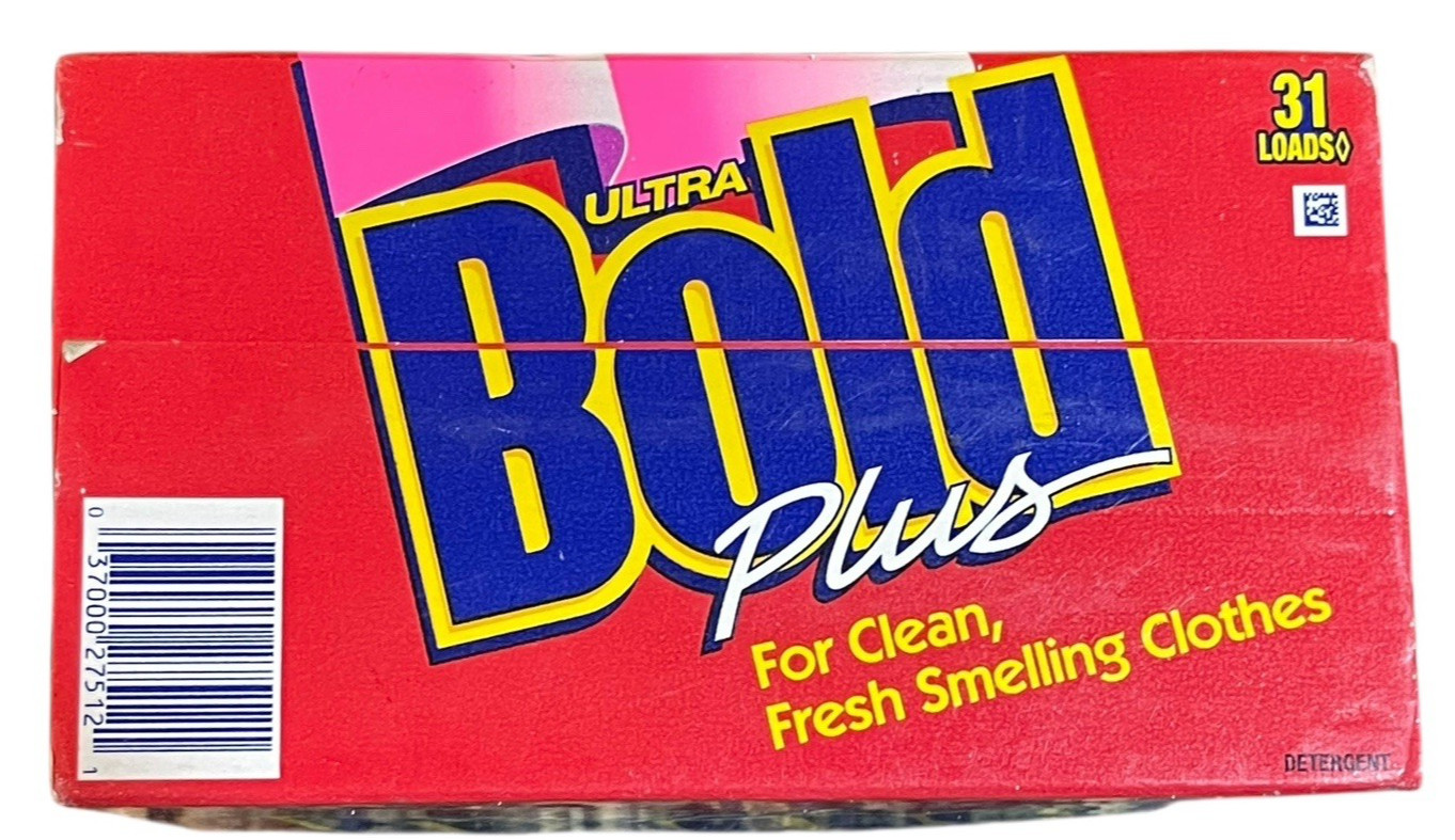 Bold Ultra Plus Powder Detergent Compact Formula 31 Loads – 3.37 lb Damaged Box