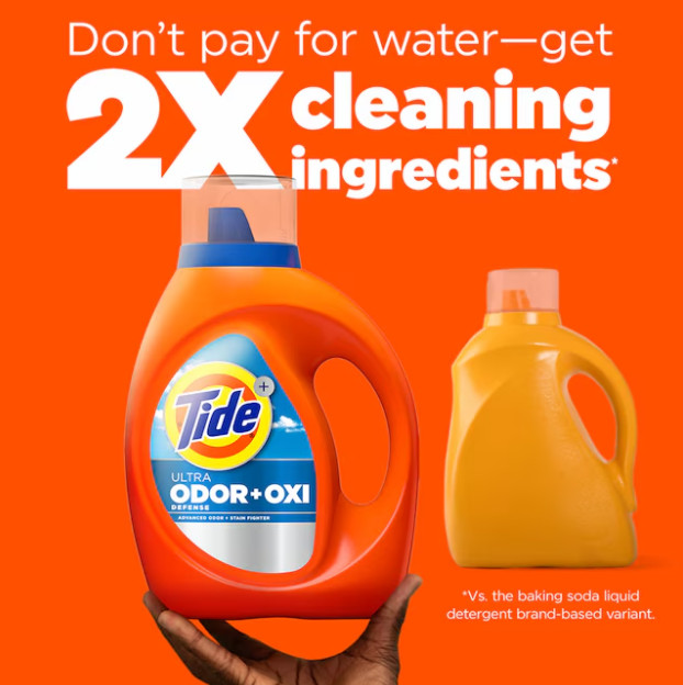 Tide Ultra Odor Defense OXI HE Laundry Detergent 83 Loads 117 -fl oz