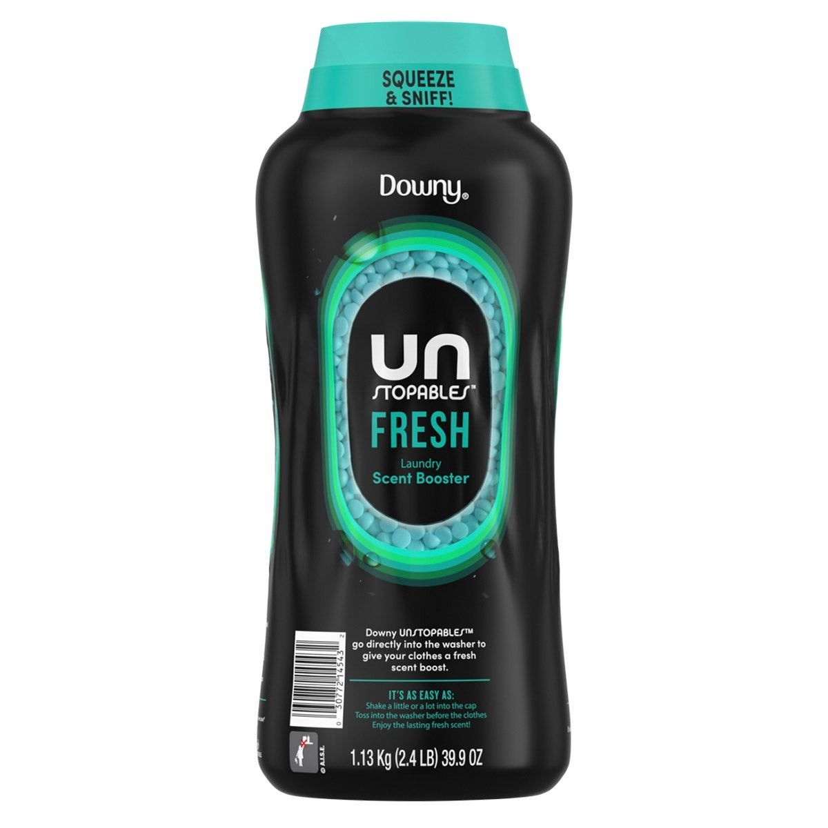Downy Unstopables In-Wash Scent Booster Beads, Fresh (39.9 oz)
