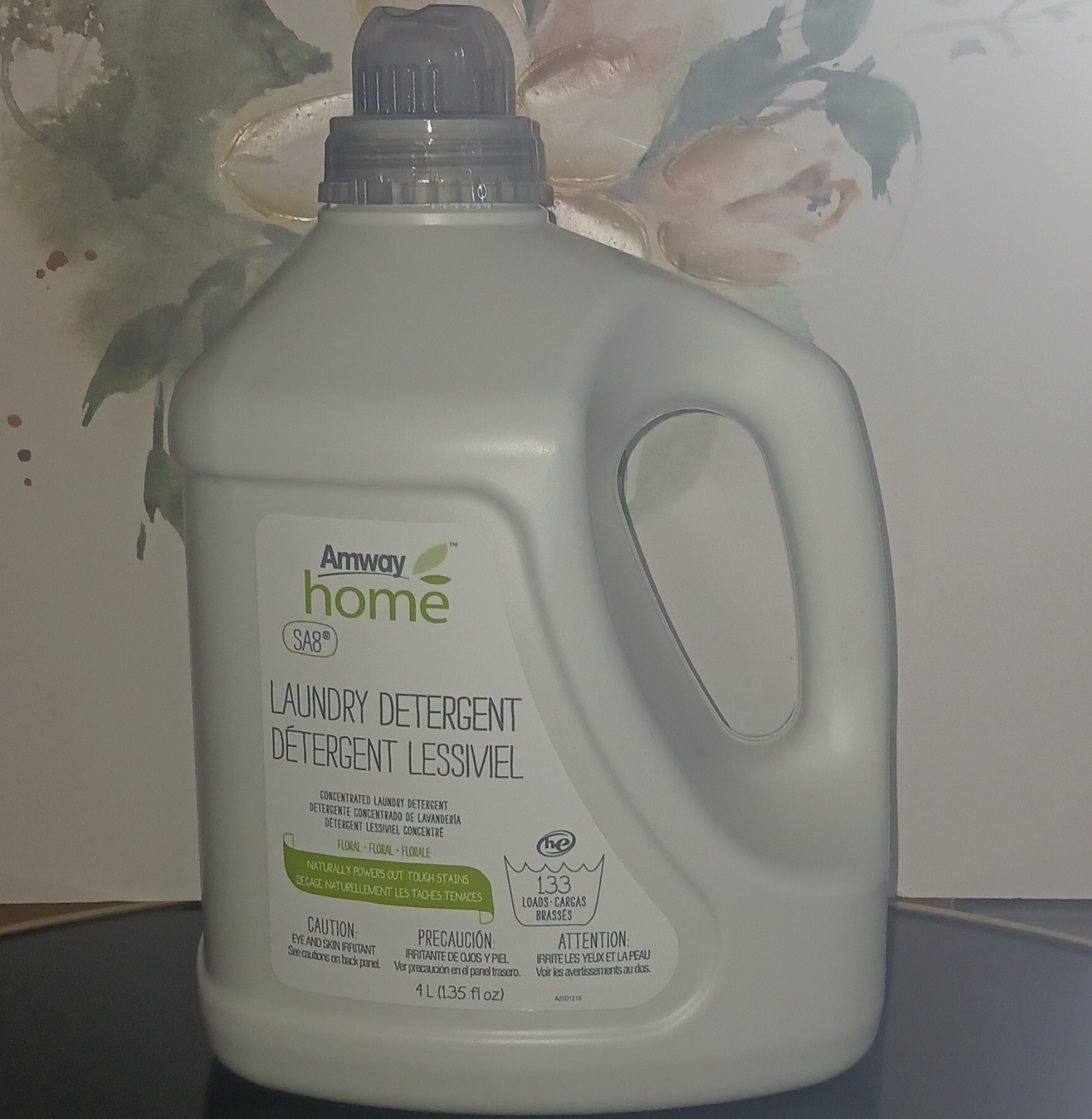 Amway Home SA8 Liquid Laundry Detergent, HE, 133 Loads, Floral