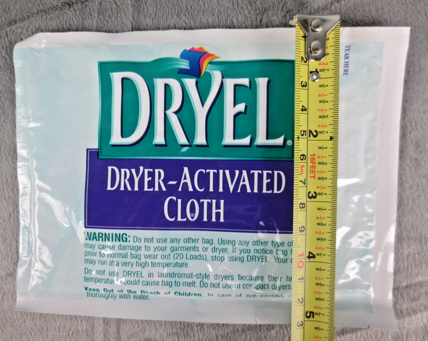 Partial* Box DRYEL Dry Clean Only Fabric Care In Your Dryer At-Home Starter Kit