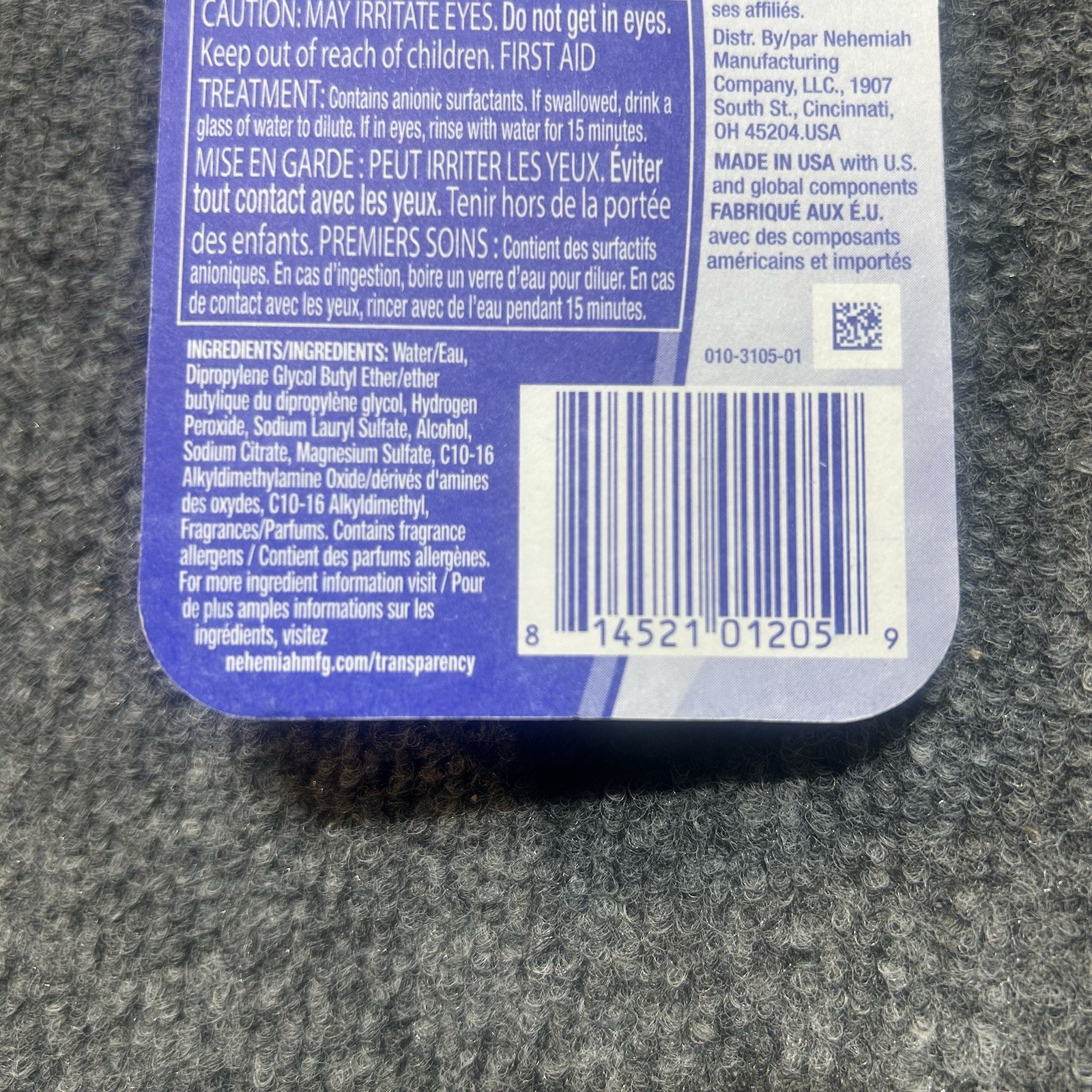 Tide To Go Stain Remover Stick
