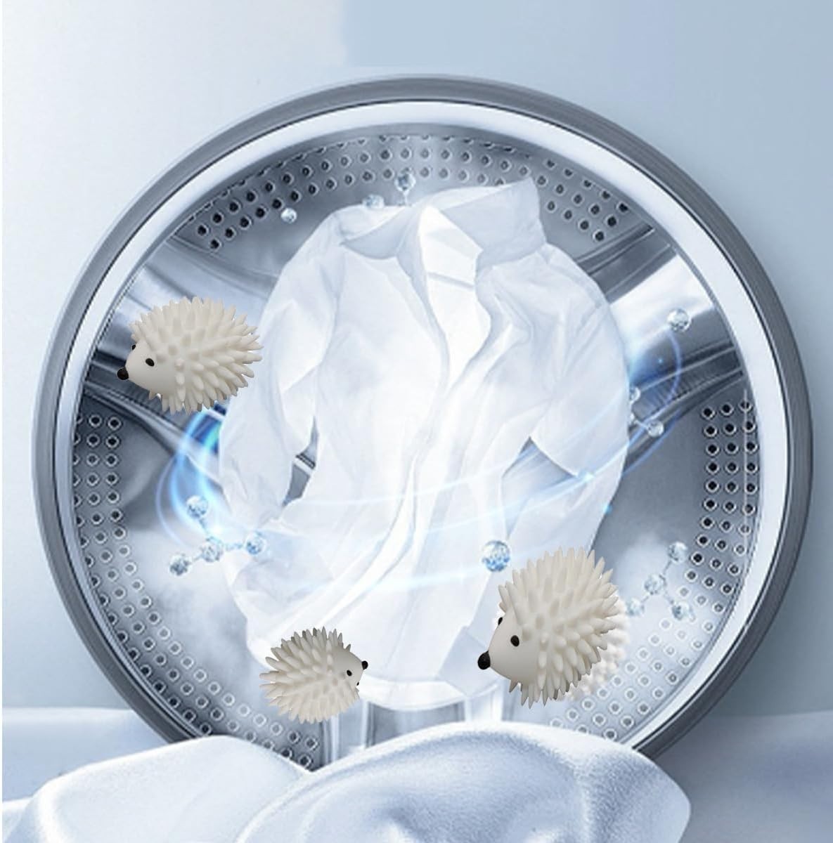 Multipurpose Silicone Hedgehog Laundry Balls for Washing Machines