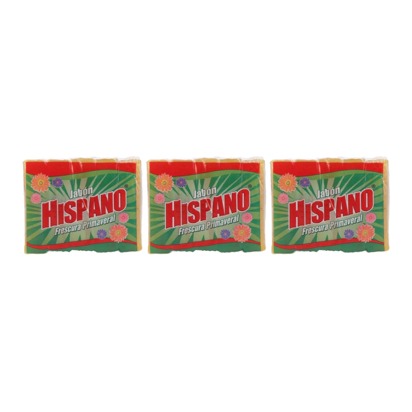 Hispano Jabon Frescura Primaveral Soap (5 Pack), 800g (Pack of 3)