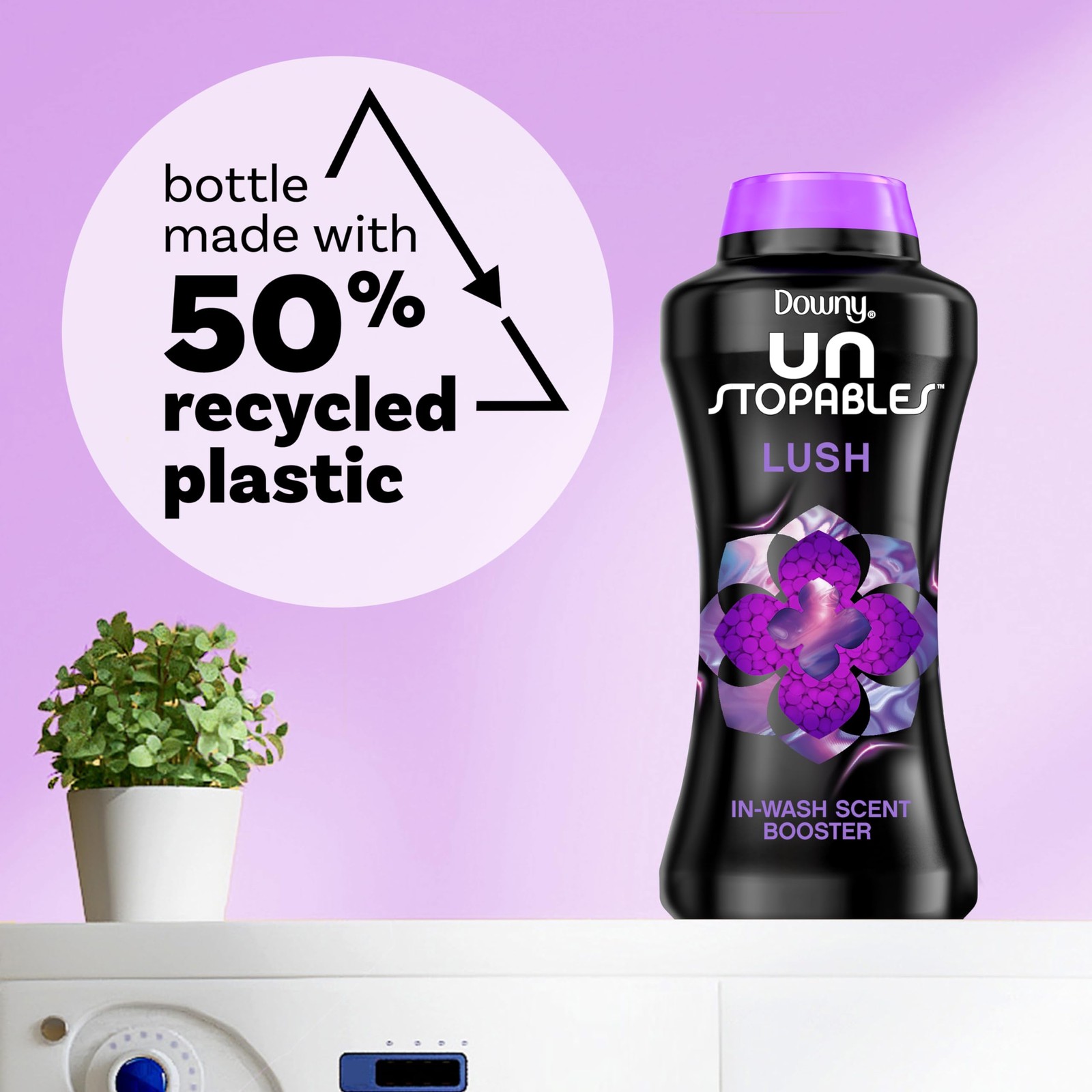 Unstopables In-Wash Laundry Scent Booster Beads, Lush, 24 oz