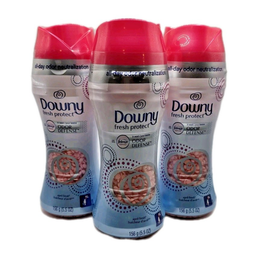 3 Downy Fresh Protect In Wash Odor Defense With Febreze 5.5oz =16.5 April Fresh