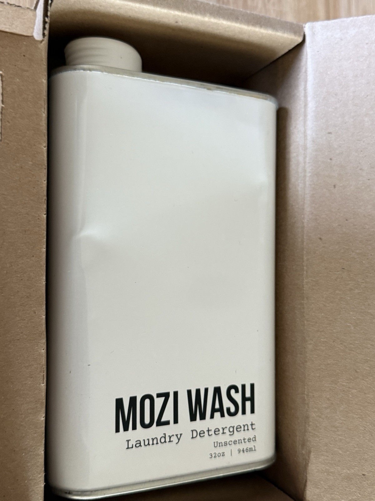 Mozi Wash Laundry Detergent Unscented Ultra Concentrated 50+ Loads 32oz