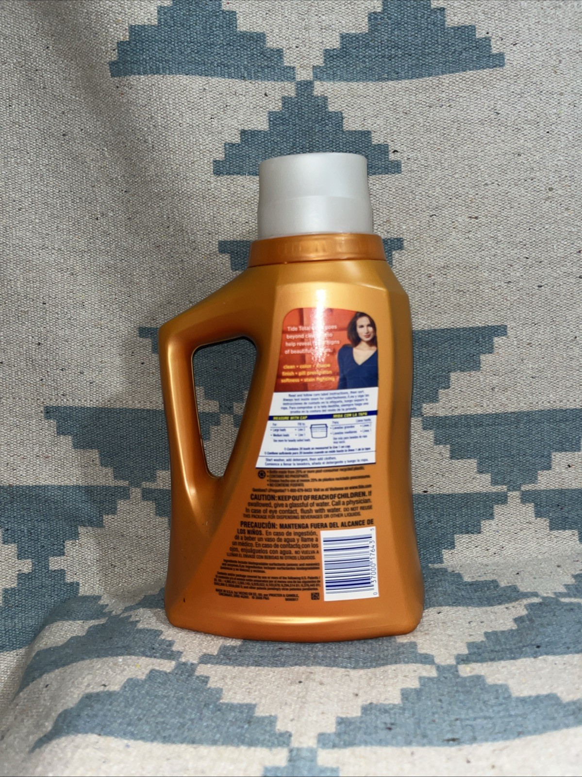 Tide Total Care Cool Cotton Laundry Detergent Cool Cotton 20 Loads 50oz New HTF