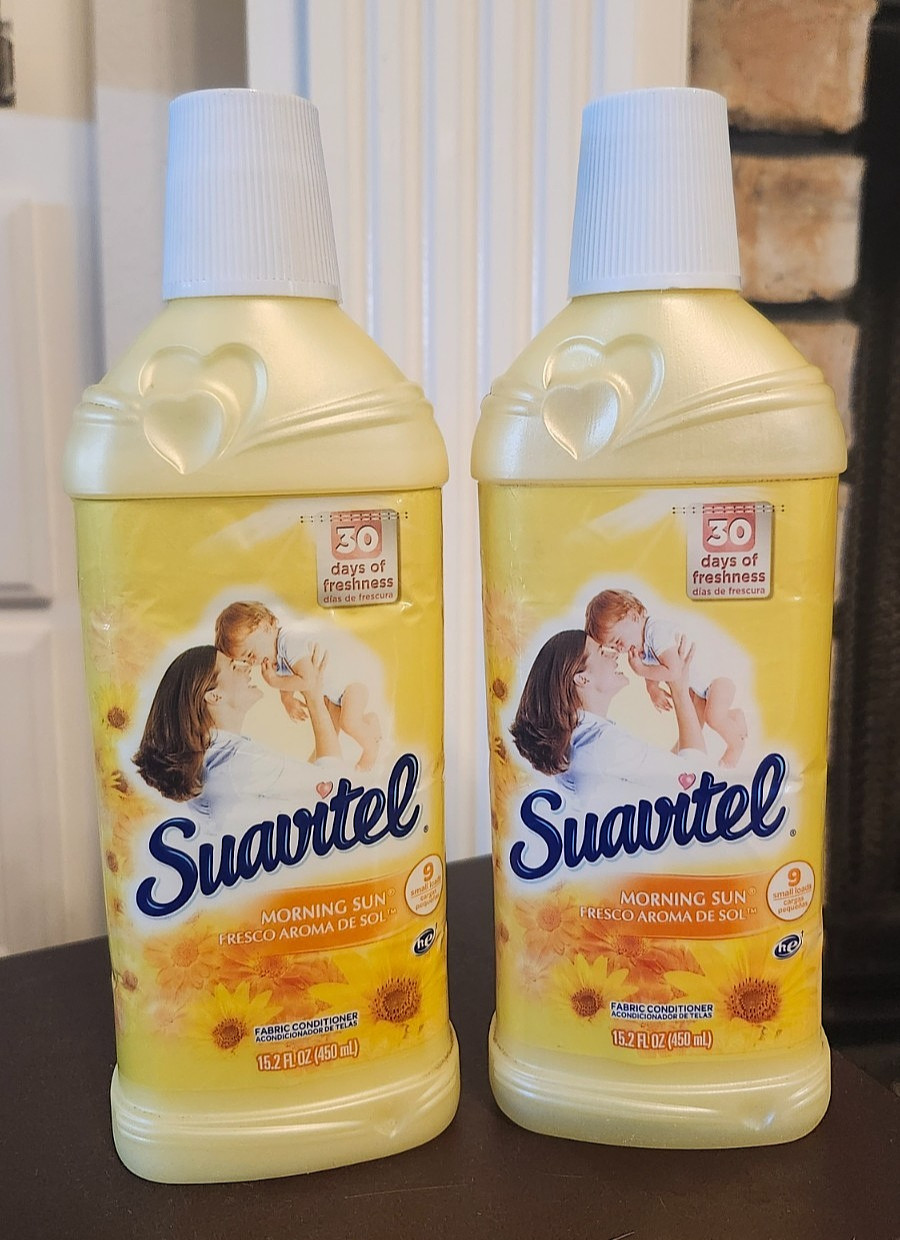 Two Sauvitel Morning Sun Fabric Conditioner 15.2 Original Formula
