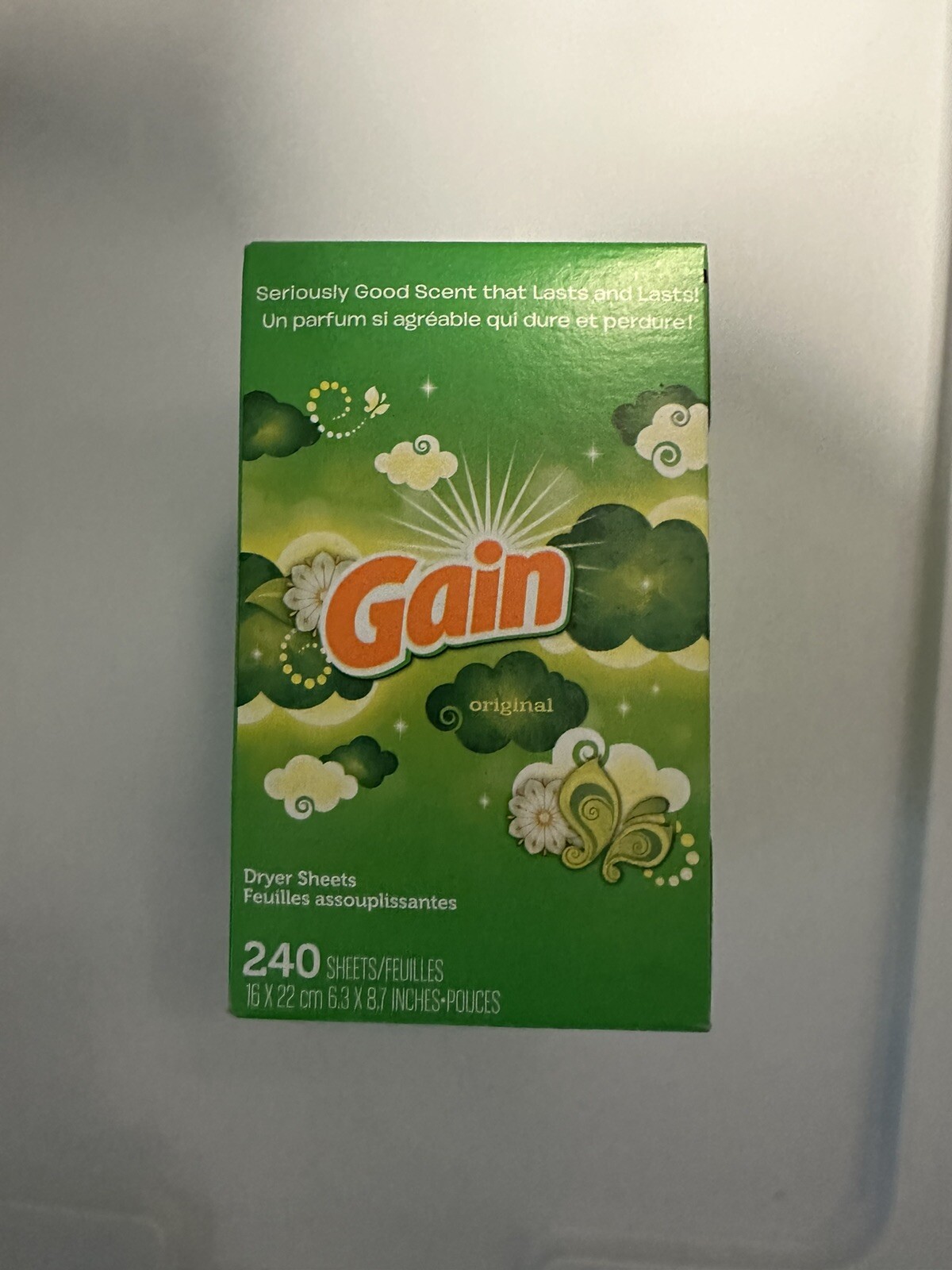 Gain Original Scent Dryer Sheets – 240 Count