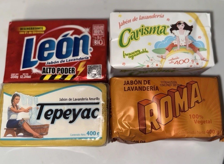 Leon Tepeyac Carisma Roma Jabon En Barra Lavanderia/Soap Bar Laundry Mix Variety