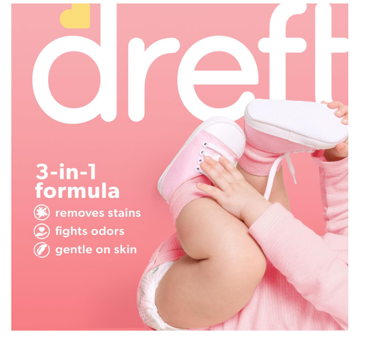Dreft Stage 1 Newborn Liquid Laundry Detergent 92 Fl Oz Hypoallergenic