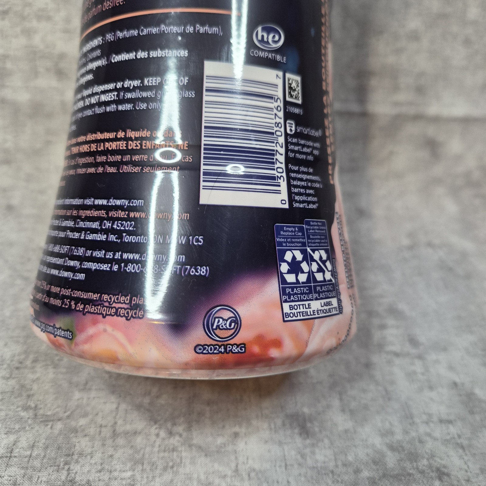 Downy Infusions Bliss SPARKLING AMBER ROSE In Wash Scent Booster Beads 24 oz