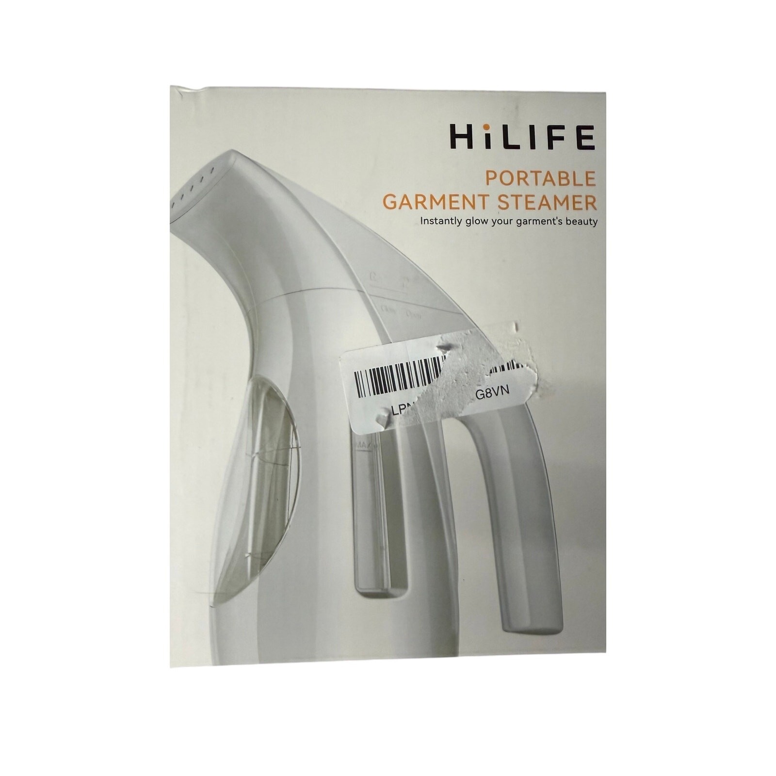HiLIFE Portable Garment Steamer Handheld Clothes Travel Fabric Iron 240ml NIB