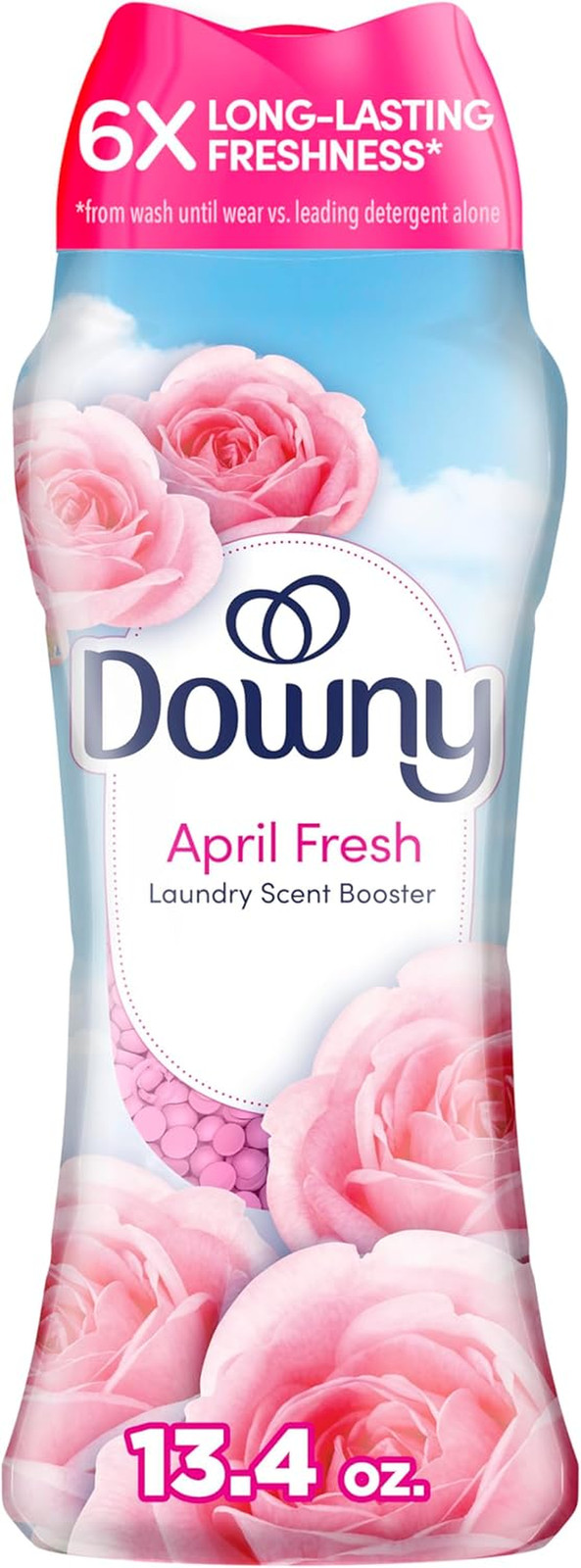 Downy April Fresh In-Wash Laundry Scent Booster Beads, 13.4 Oz, Laundry Scent Be