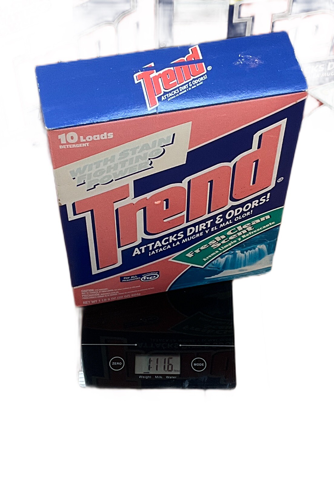 Trend Laundry Detergent All-Purpose Granule Fresh Clean Scent He Machine 10 Load
