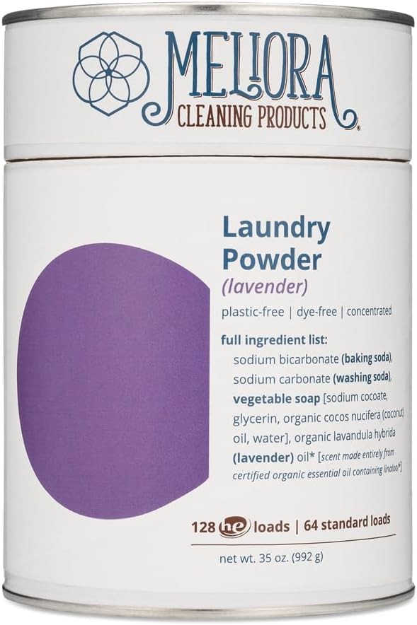 Cleaning Products Laundry Powder Detergent 128 HE Loads Lavender