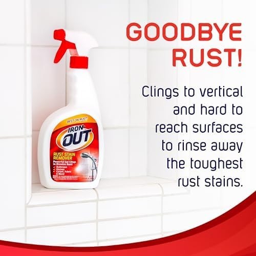 Iron OUT Rust Stain Remover Spray Gel Remove and Prevent Rust Stains 3 Pack