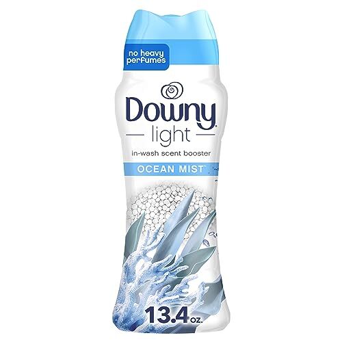 Downy Light Laundry Scent Booster Beads Ocean Mist 13.4 Ounce All Day Freshness