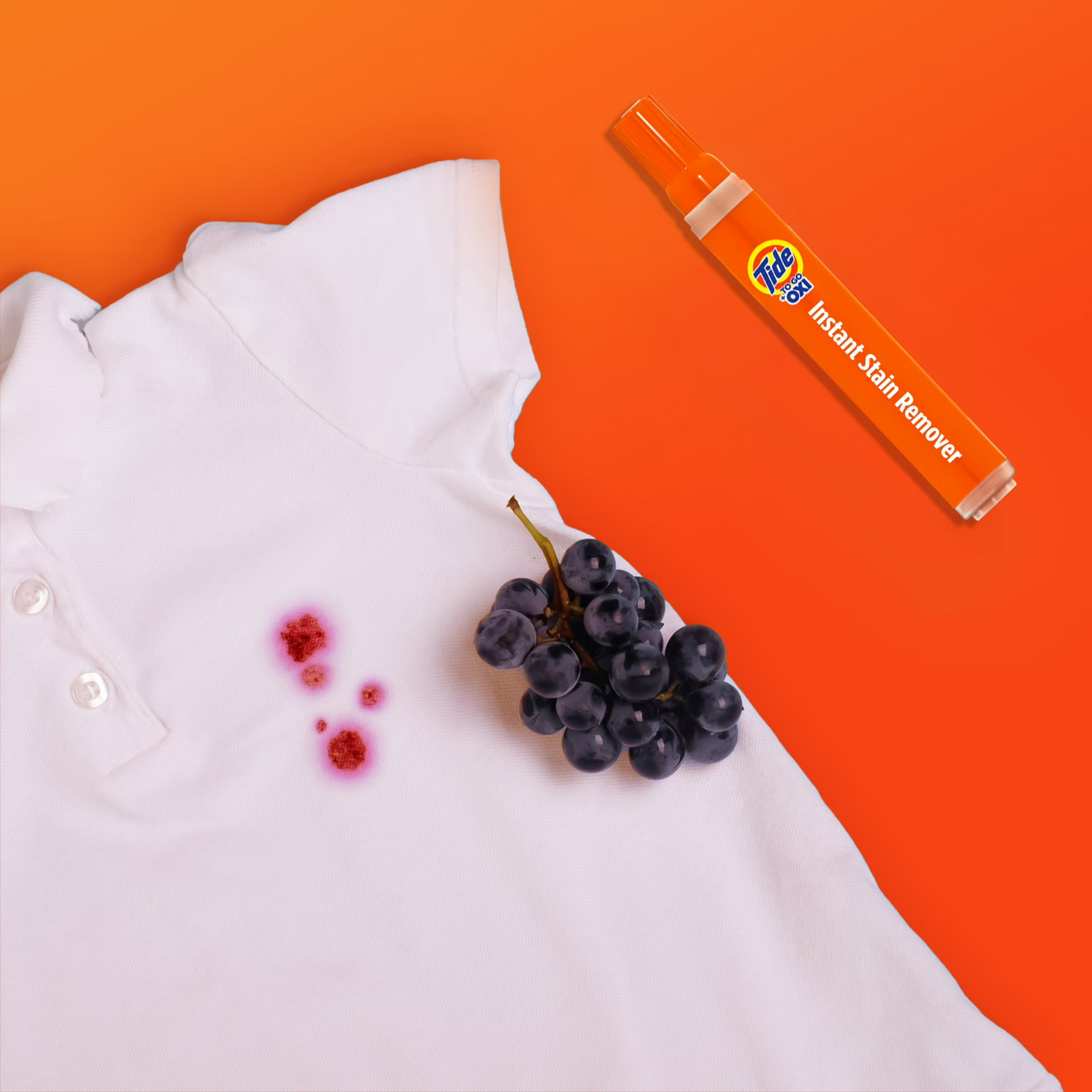 Tide To Go Instant Stain Remover Pen 0.33 fl oz Travel Pocket Size 1 Count