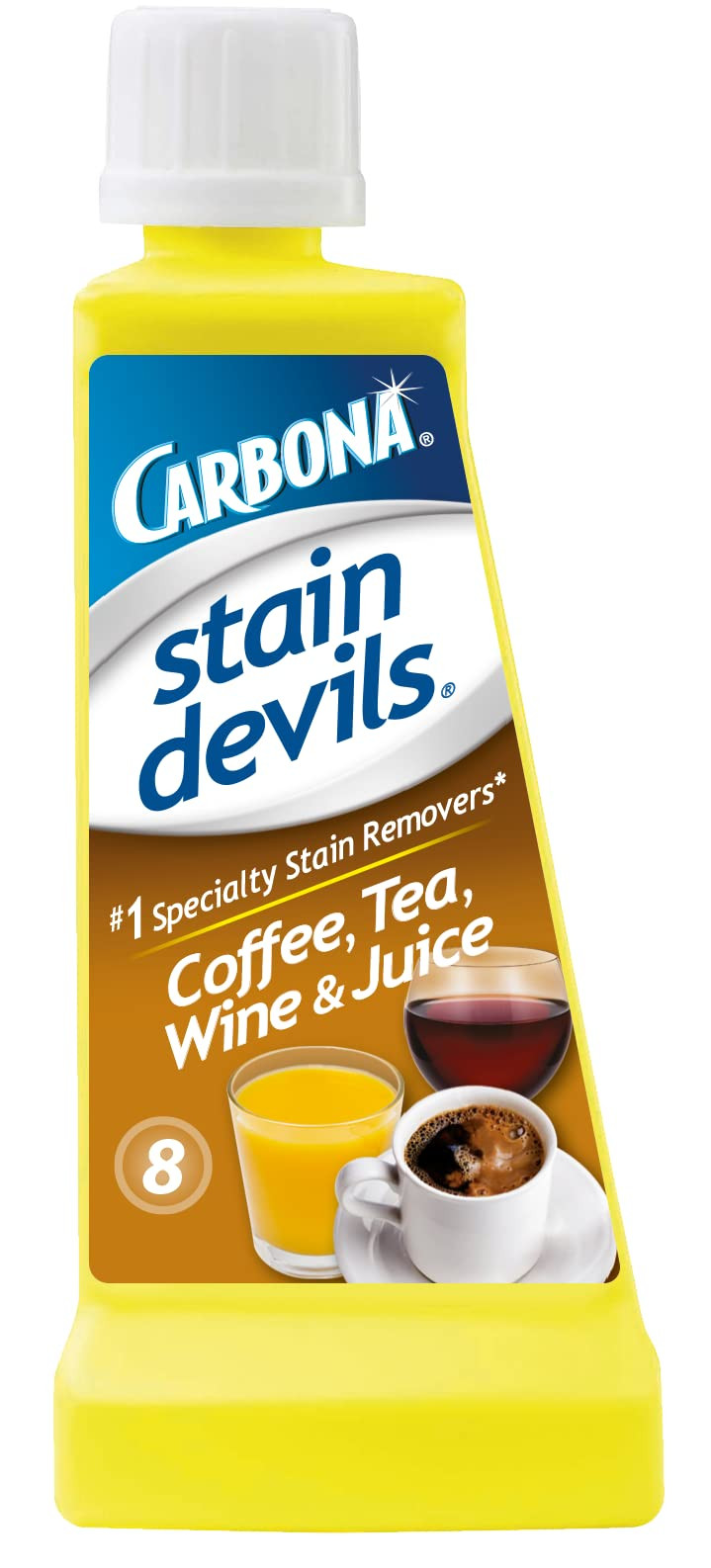 Carbona Stain Devils 8 1.7 Fl Oz Stain Remover for Coffee Baby Food and More