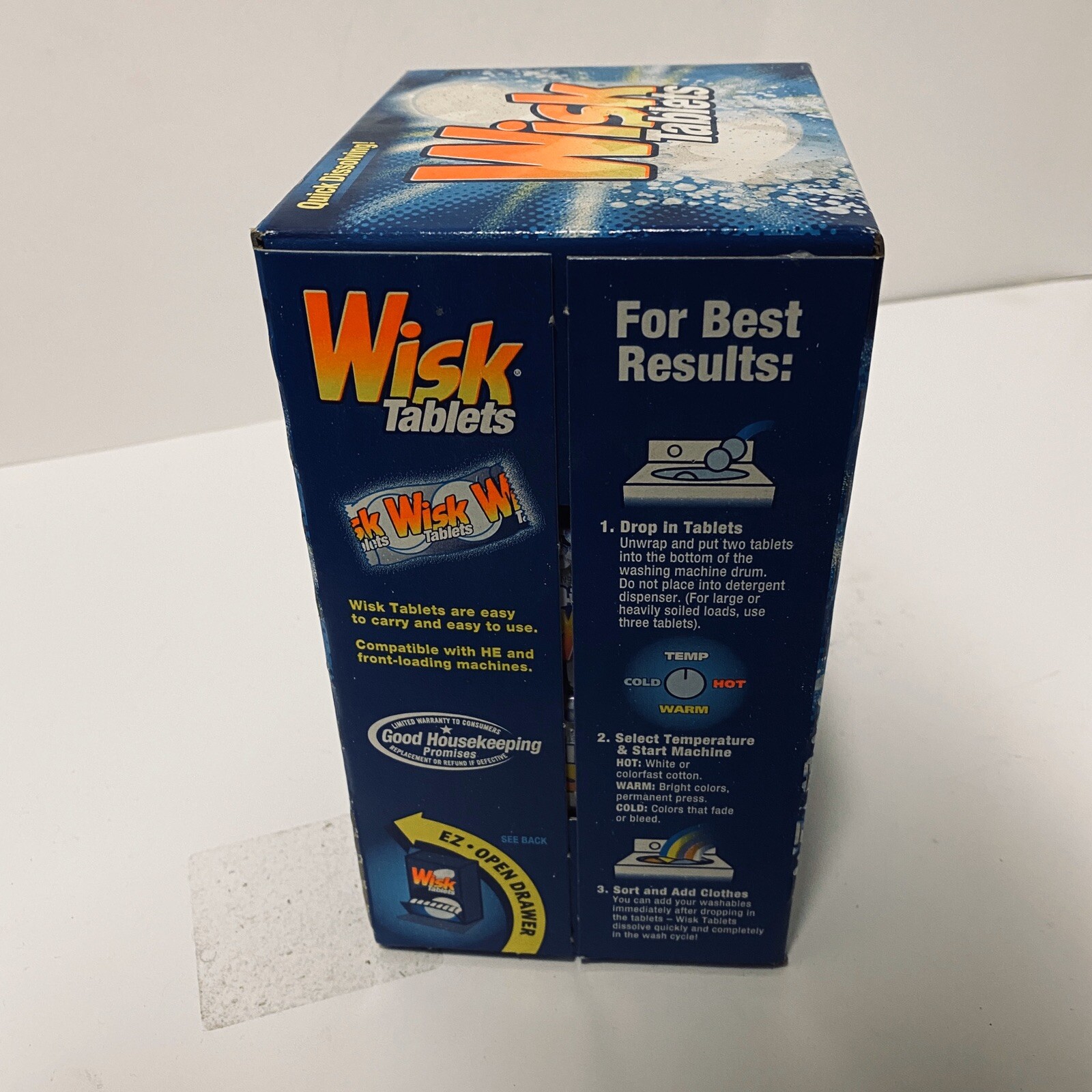 Wisk Tablets Laundry Detergent 48 Tabs