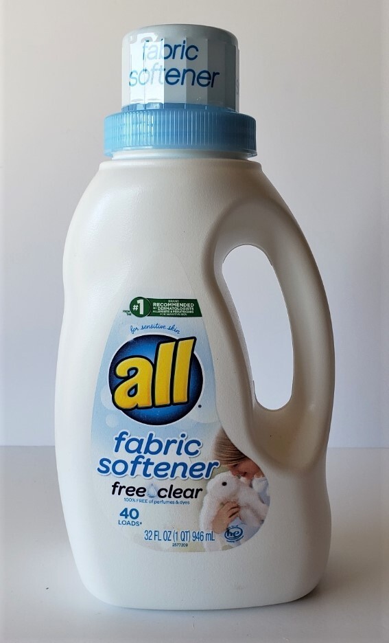 ALL Free Clear 40 Loads Liquid Fabric Softener – 32 Fluid Ounces 46028