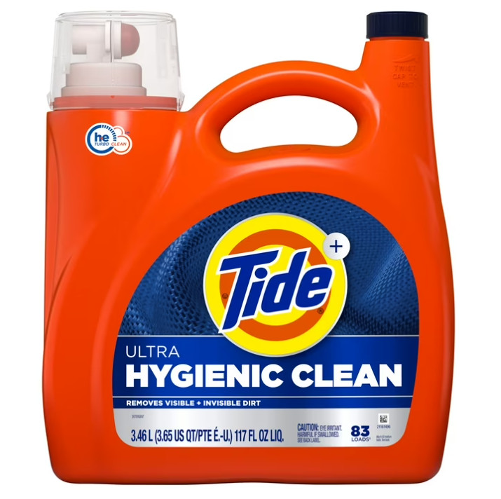 3 Pack Ultra Hygienic Clean Liquid Laundry Detergent, Original Scent,117fl oz/pk