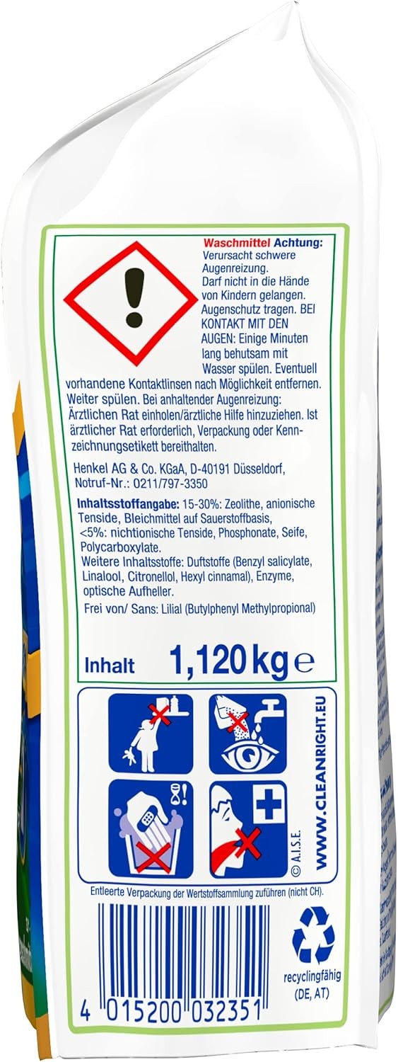 Universal Megaperls Deep Clean 16 Loads 2.6 lbs 1.12 Kg