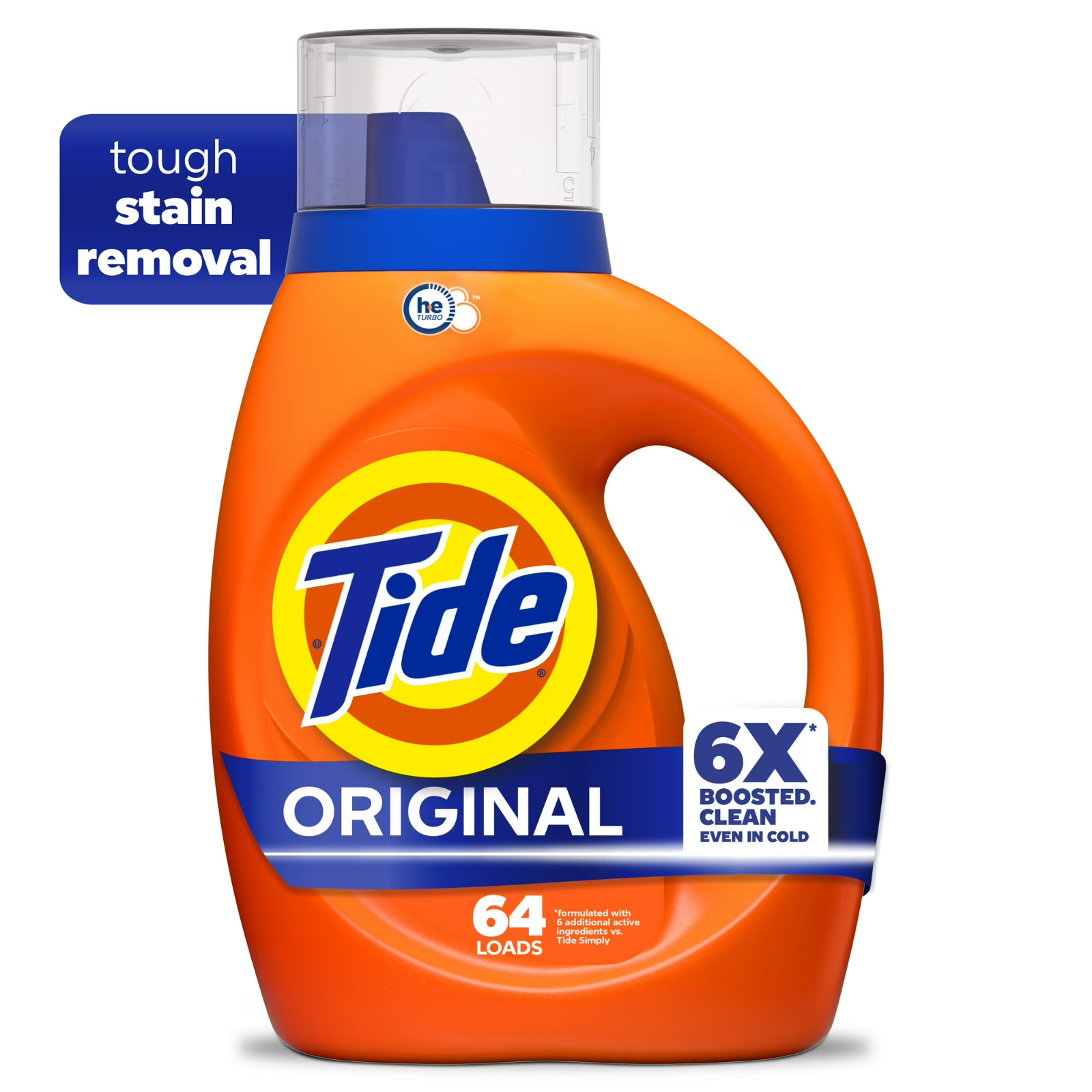 2 Pack Tide Original HE Liquid Laundry Detergent 125 fl oz 100 Loads 250oz Total