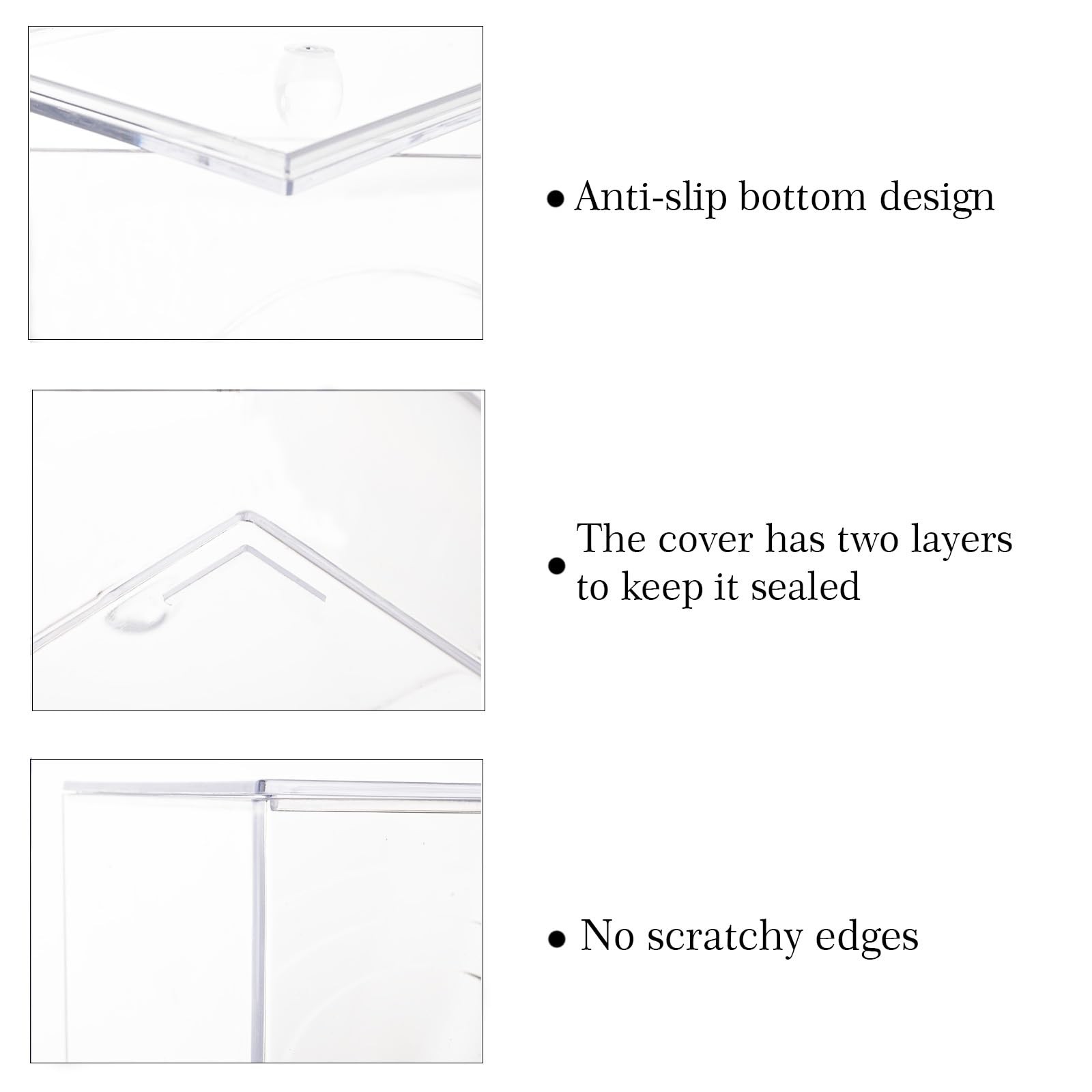 Farmhouse Laundry Dryer Sheet Holder Clear Detergent Pods Container Dryer Balls