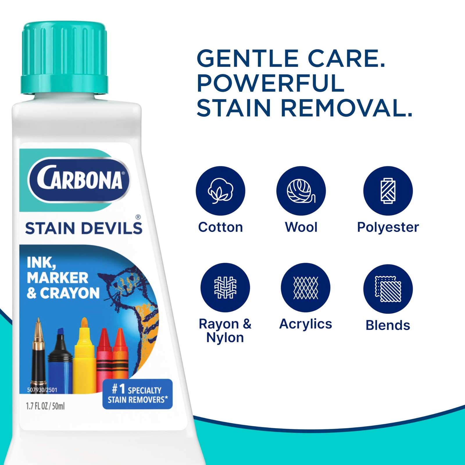 Carbona Stain Devils® #3 | Ink, Marker & 1.7 Fl Oz (Pack of 1), Ink &