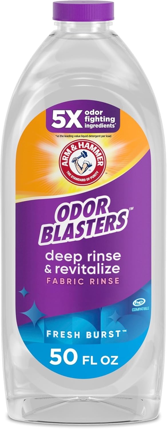 Odor Blasters Deep Rinse and Revitalize Fabric Rinse, Laundry Additive, Elimi…