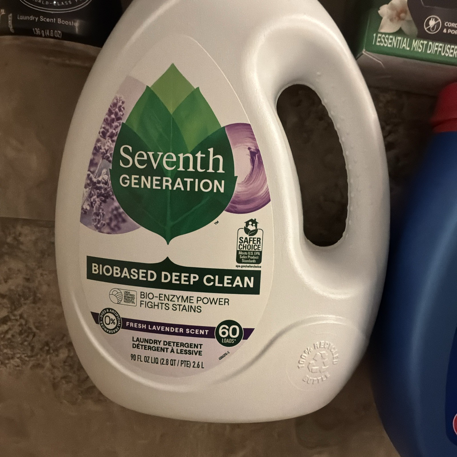 Laundry care bundle household