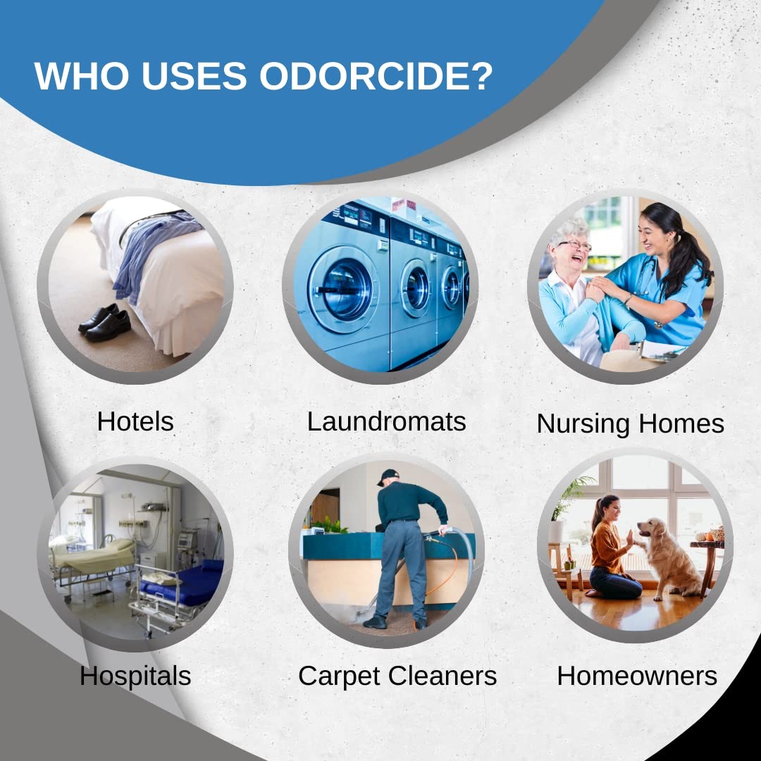 Odorcide – 1 Gallon Concentrated Laundry Odor 128 Fl Oz (Pack of 1)