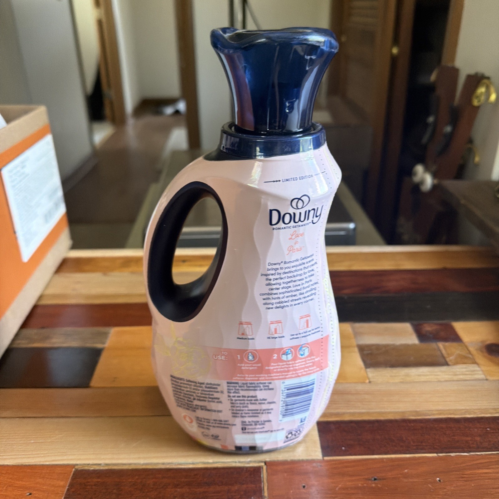 Downy Romantic Getaways Love In Paris Limited Edition Fabric Softener 38oz.