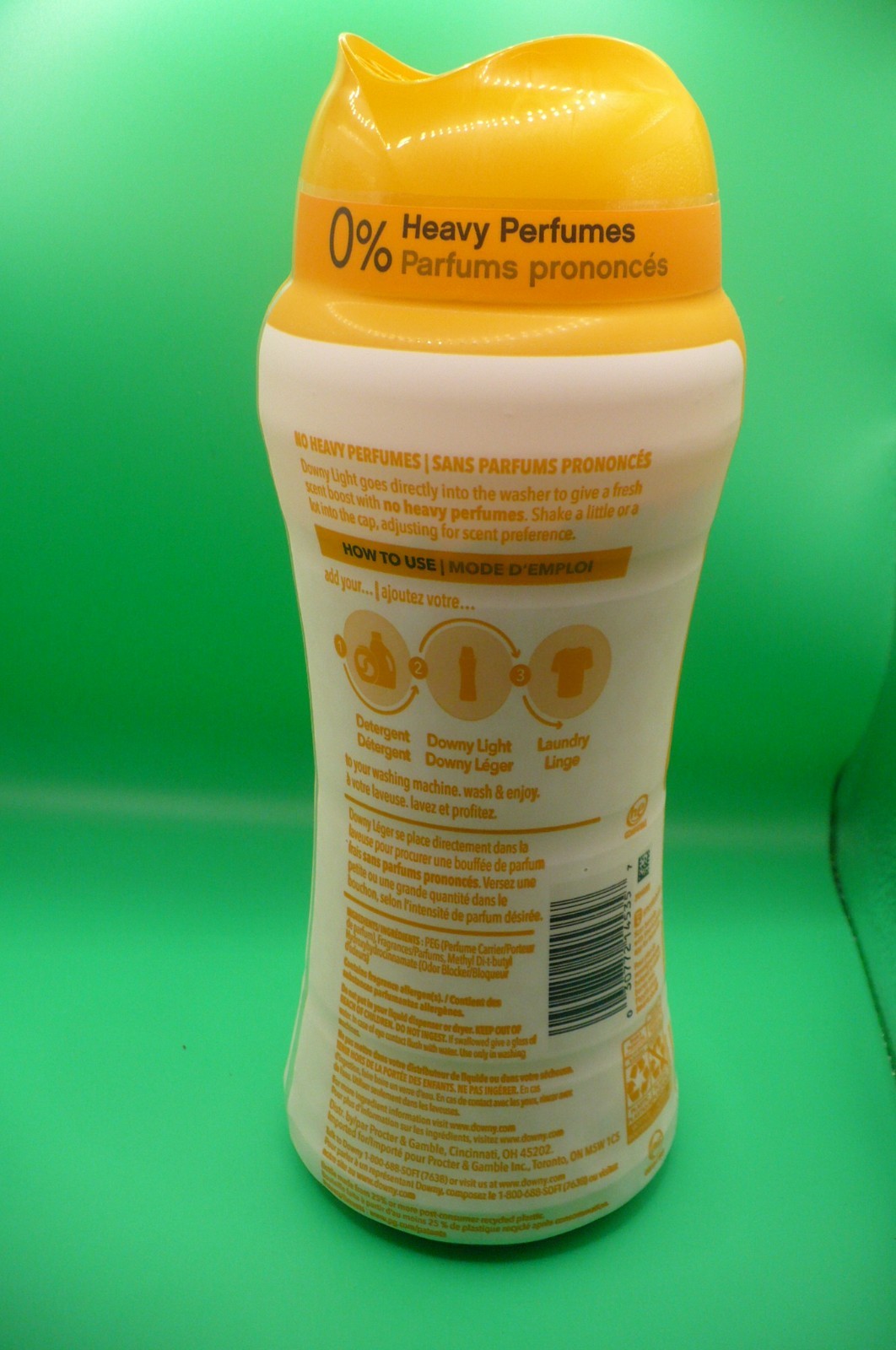 Downy Light Orange Blossom In Wash Scent Booster 0% Heavy Perfumes 13.4 Oz
