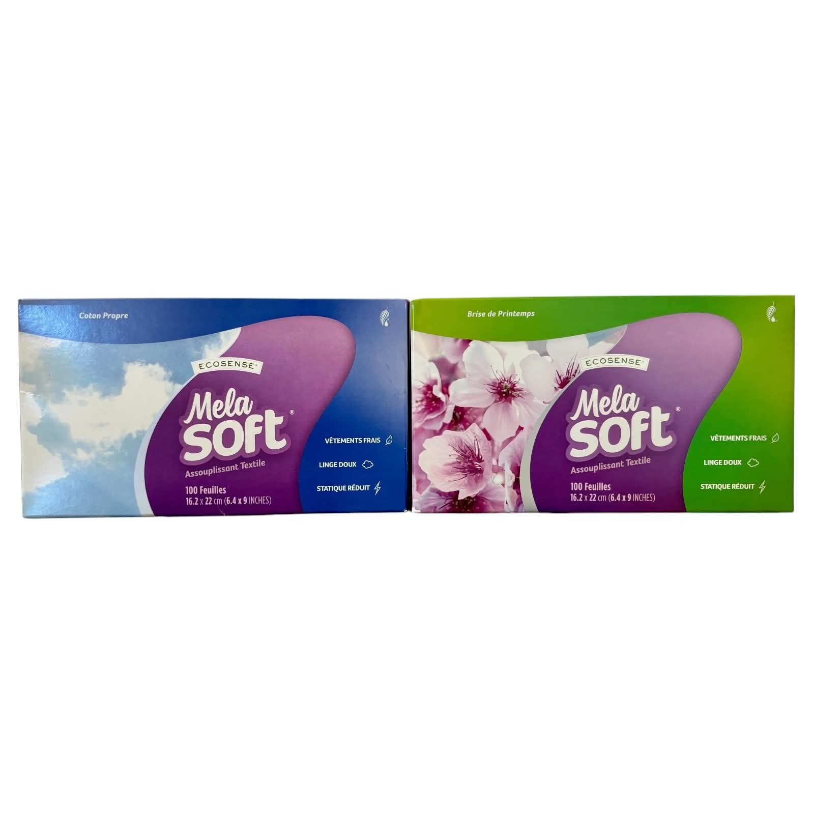 Melaleuca Laundry Bundle 2X HE MelaPower 9x Detergent 2X MelaSoft Dryer Sheets