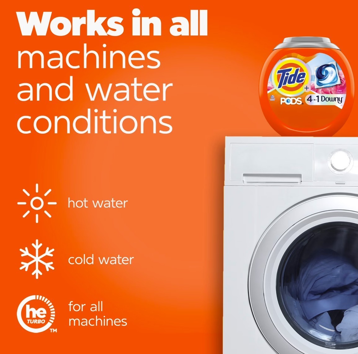 [HOT SALE] Tide PODS Plus Downy 3in1 Laundry Detergent Pacs 43 Count 2 Pack