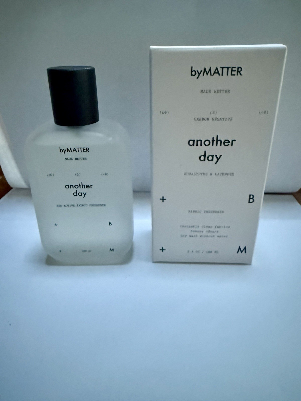byMatter Fabric Freshener Dry shampoo your Fabrics Clothes Mattress Shoes Curtai