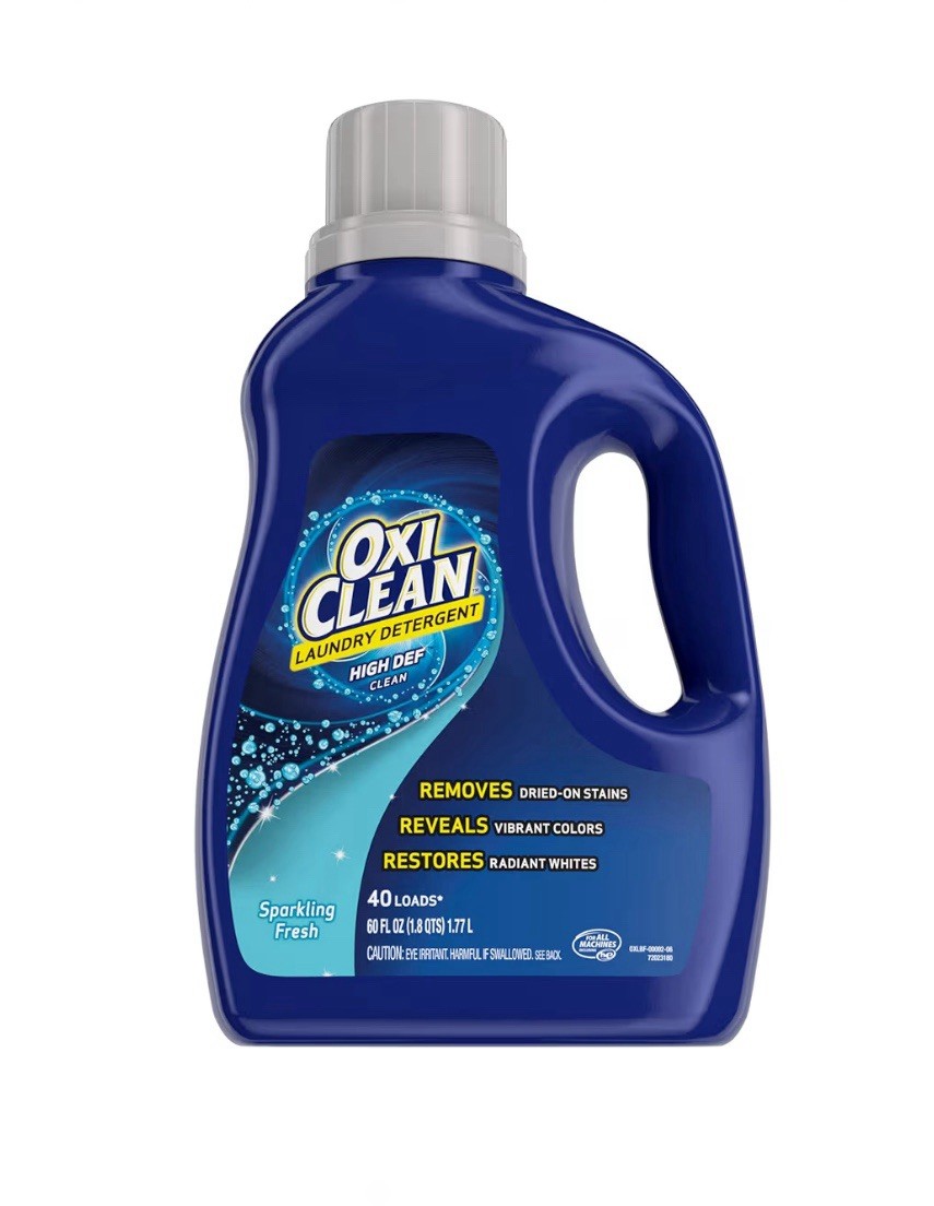 Oxi Clean Laundry Detergent High Def Clean Sparkling Fresh, 40 Loads, 60 fl oz