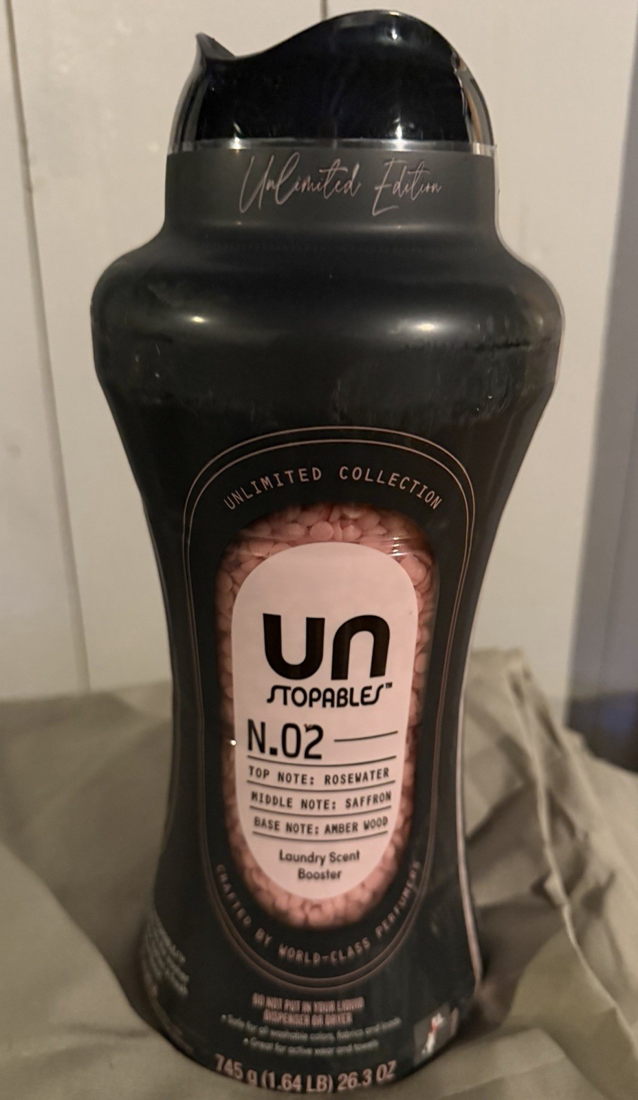 Downy Unstopables Unlimited Collection Scent Booster Beads, No. 2, 26.3 oz. Rose