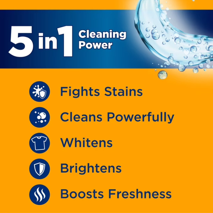 ARM & HAMMER Plus OxiClean Ultra Stain Fighters Detergent 158.6 fl oz