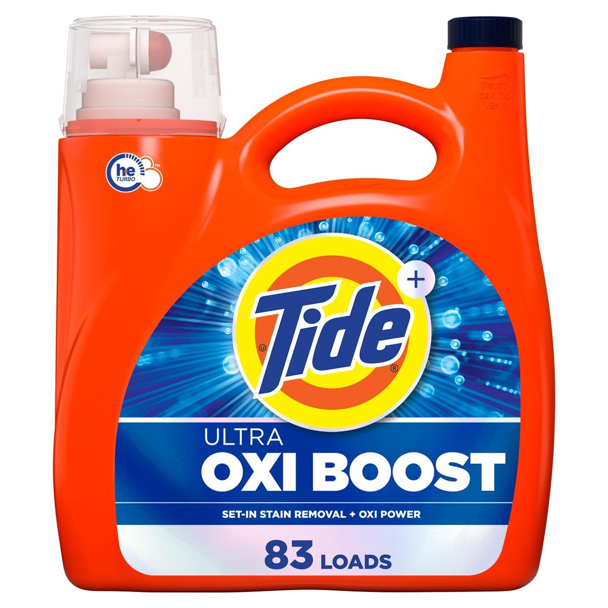 Ultra Oxi Boost HE Deep Cleaning Concentrated Liquid Laundry 83 Loads-117fl oz